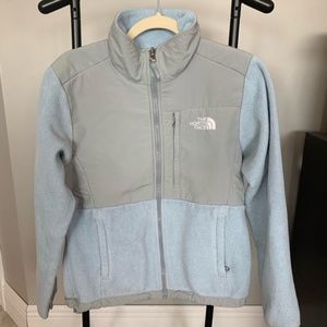The North Face Denali Light Blue Fleece Jacket Wom